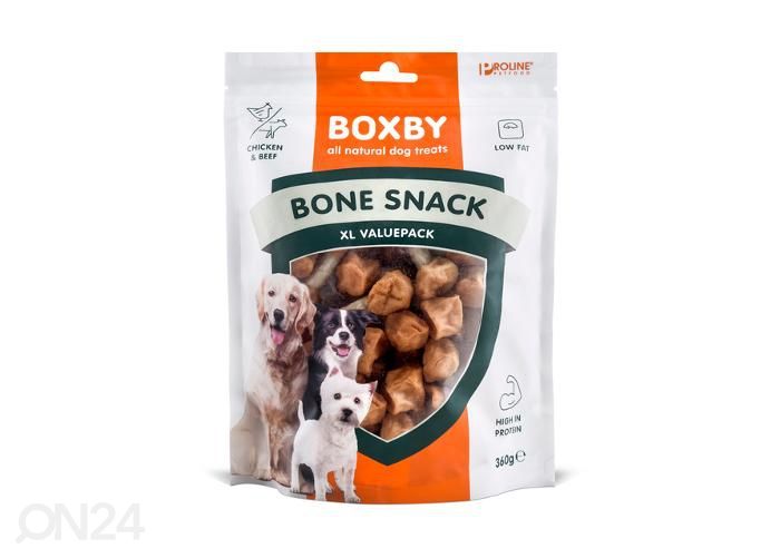 Lisäravinto koirille Bone Snack kana-nauta 360 g kuvasuurennos