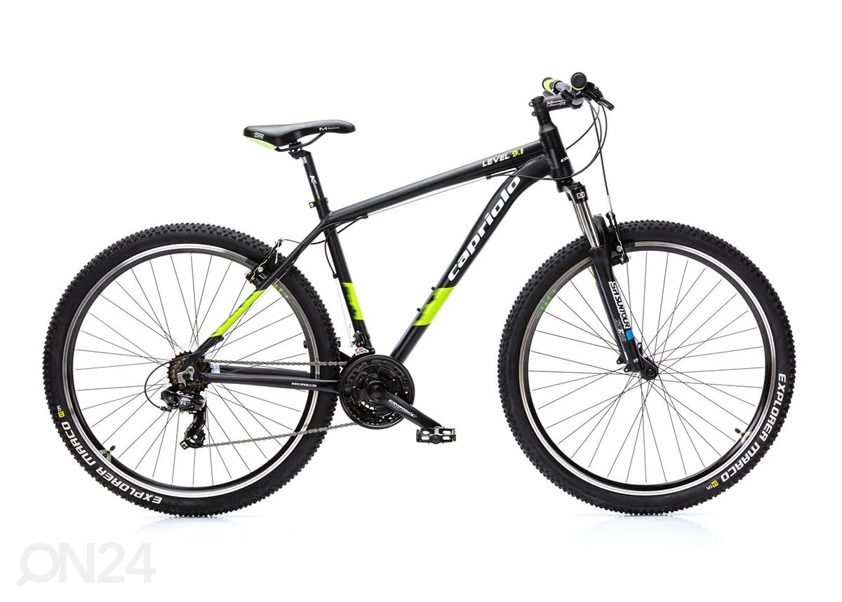 Maastopyörä MTB 9.1 29", musta kuvasuurennos