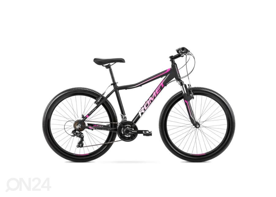 Maastopyörä Romet Jolene 6.0, 26" M, musta-pinkki kuvasuurennos