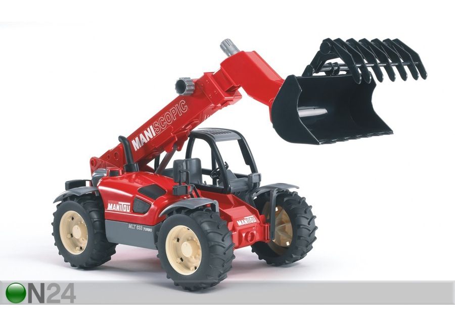 MANITOU kaivinkone MLT 633 1:16 BRUDER kuvasuurennos