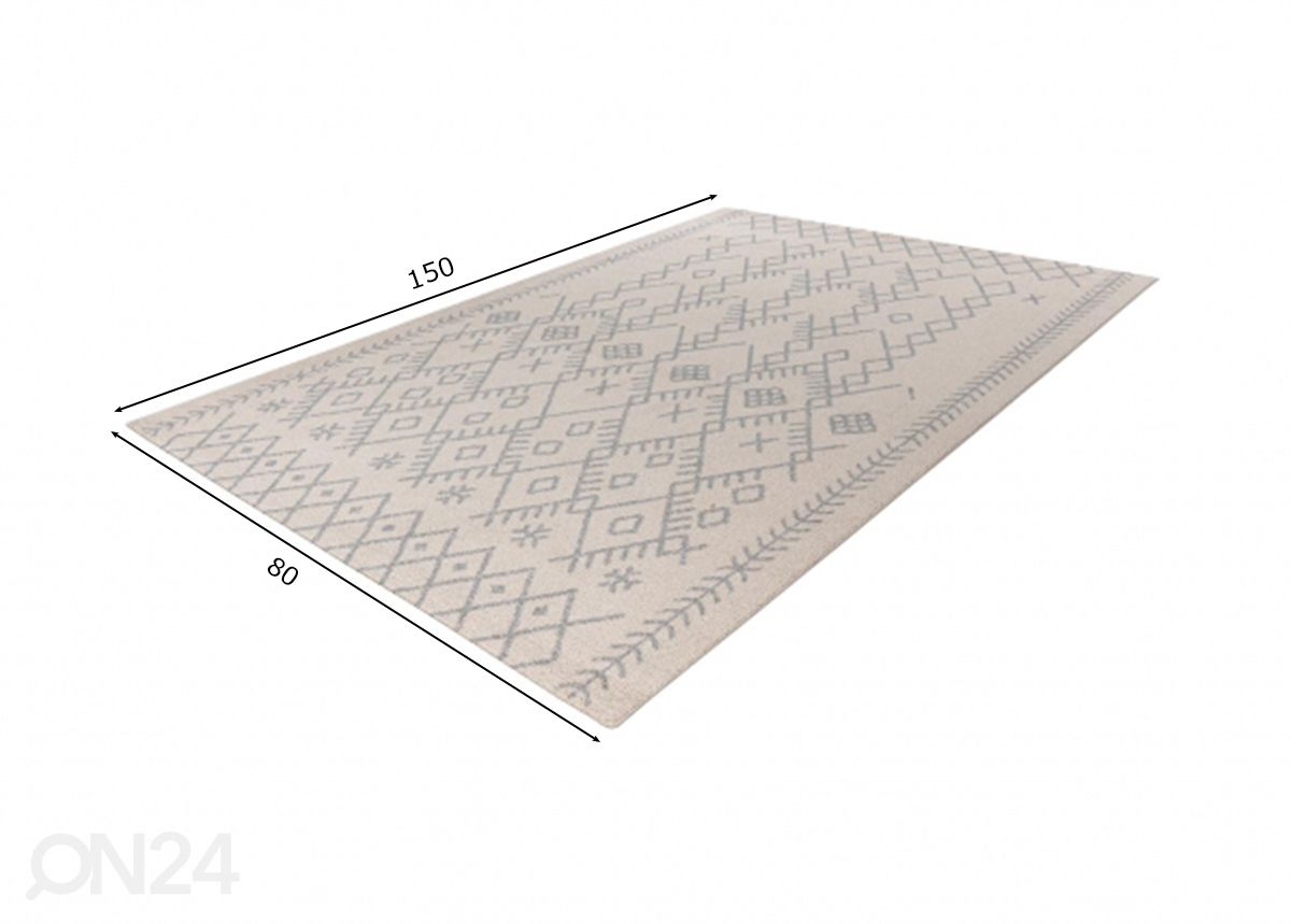 Matto 80x150 cm kuvasuurennos mitat