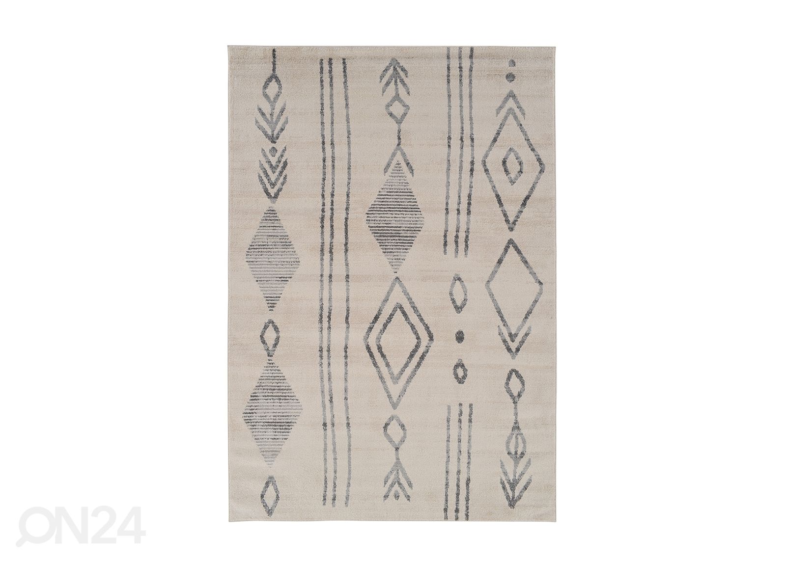 Matto Aztec 160x230 cm, norsunluu/ beige kuvasuurennos