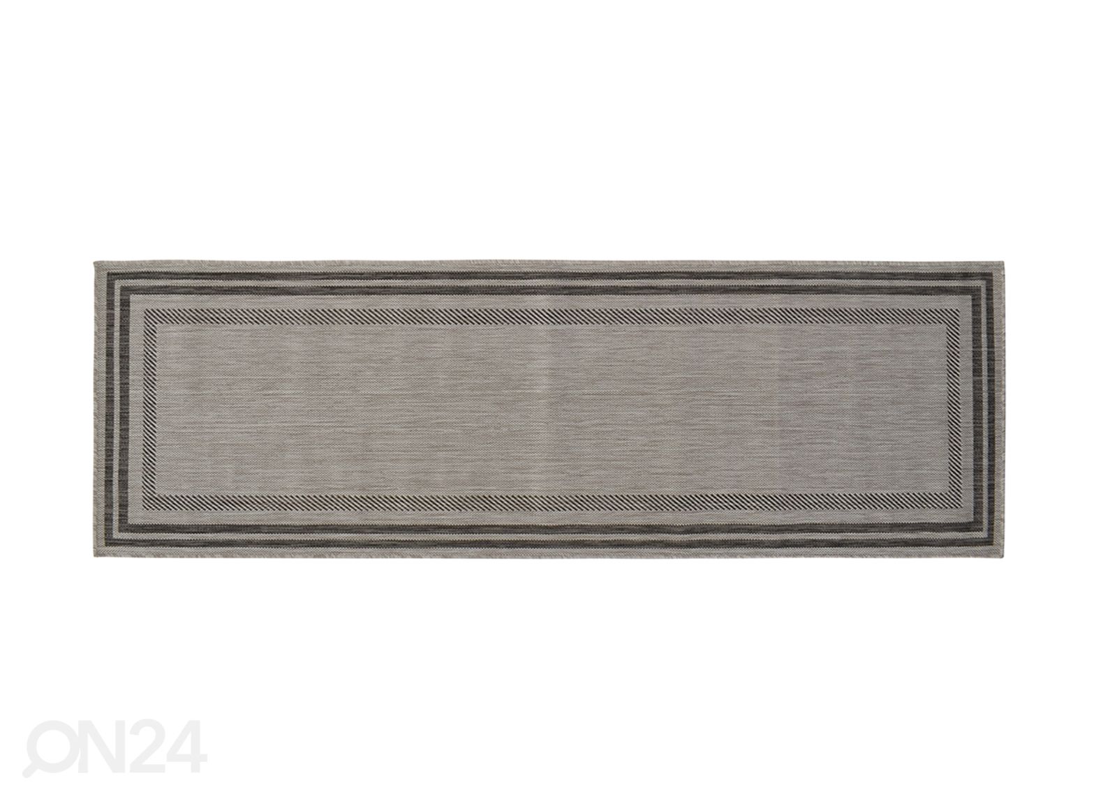 Matto Balcone 80x250 cm sisä- ja ulkokäyttöön, harmaa kuvasuurennos