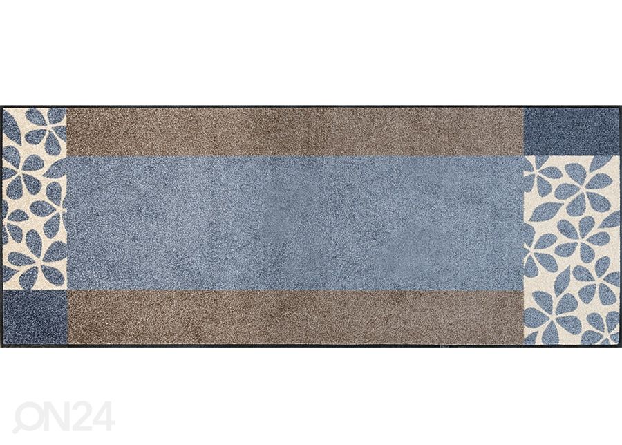 Matto FLORITA GREY 75x190 cm kuvasuurennos