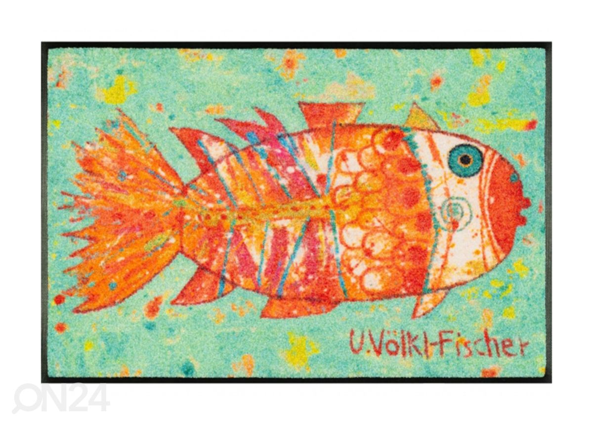 Matto Funky Fish 50x75 cm kuvasuurennos