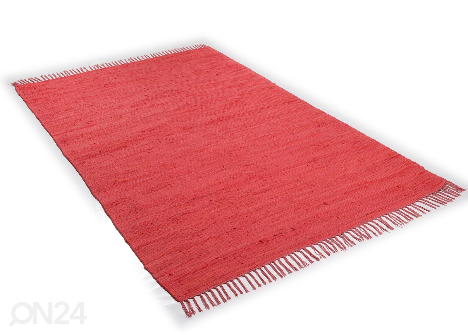 Matto Happy Cotton 90x160 cm, punainen kuvasuurennos