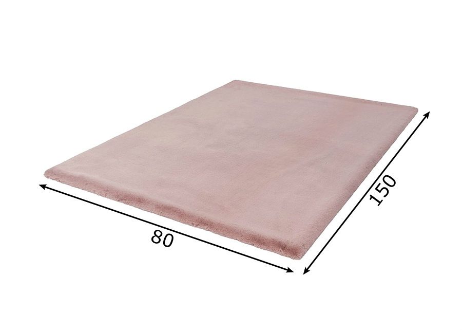 Matto Heaven Pink 80x150 cm kuvasuurennos mitat
