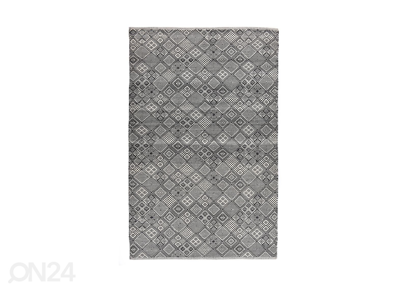 Matto Molde, 70x140 cm valkoinen/ musta kuvasuurennos
