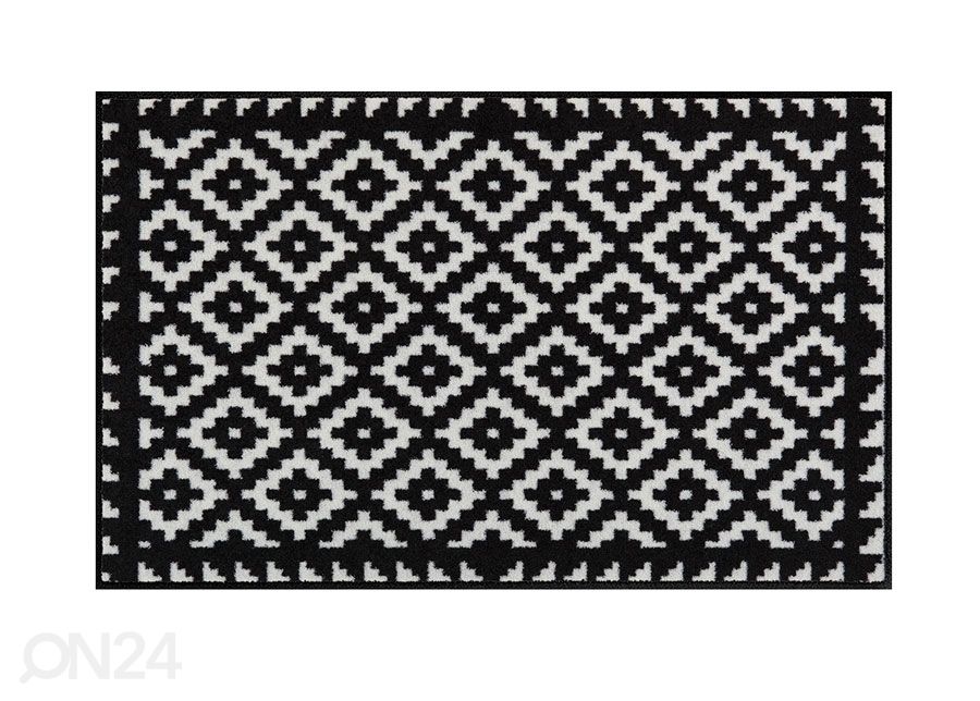Matto Tabuk Black & White 75x120 cm kuvasuurennos