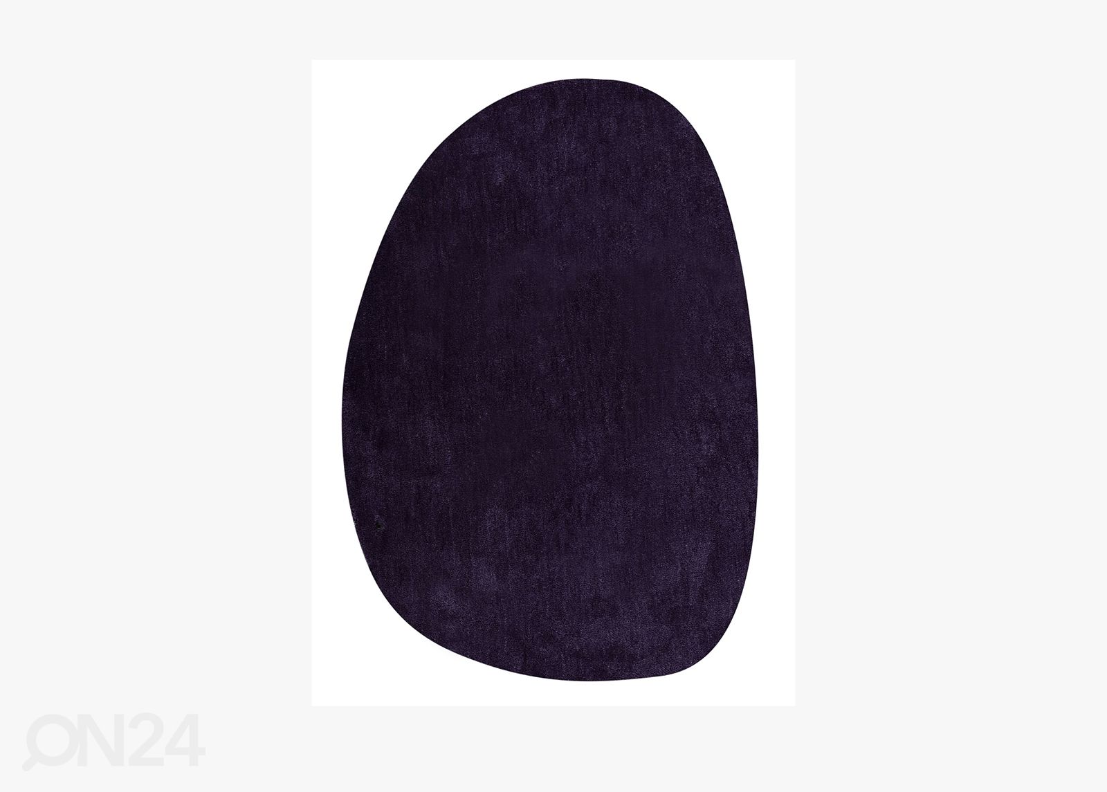 Matto Tom Tailor Cozy Pebble, 135x200 cm violetti kuvasuurennos