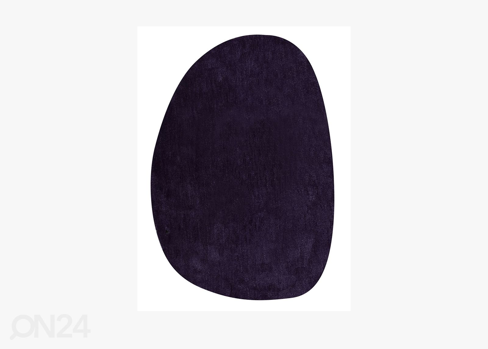 Matto Tom Tailor Cozy Pebble, 80x120 cm violetti kuvasuurennos