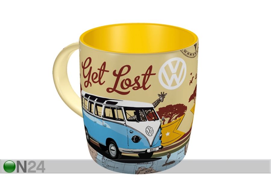 Muki VW BULLI LET'S GET LOST kuvasuurennos