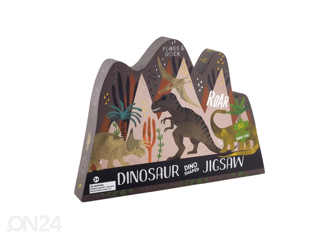 Muotoiltu palapeli Dinosauruksest 80 osaa kuvasuurennos