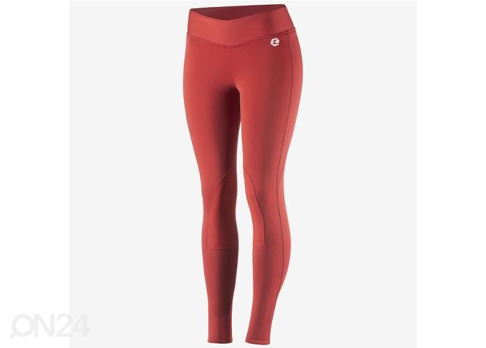 Naisten leggingsit Active knee-patch winter 34 punaiset kuvasuurennos