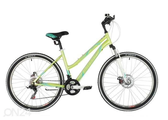 Naisten polkupyörä Stinger Latina D 26", vihreä kuvasuurennos