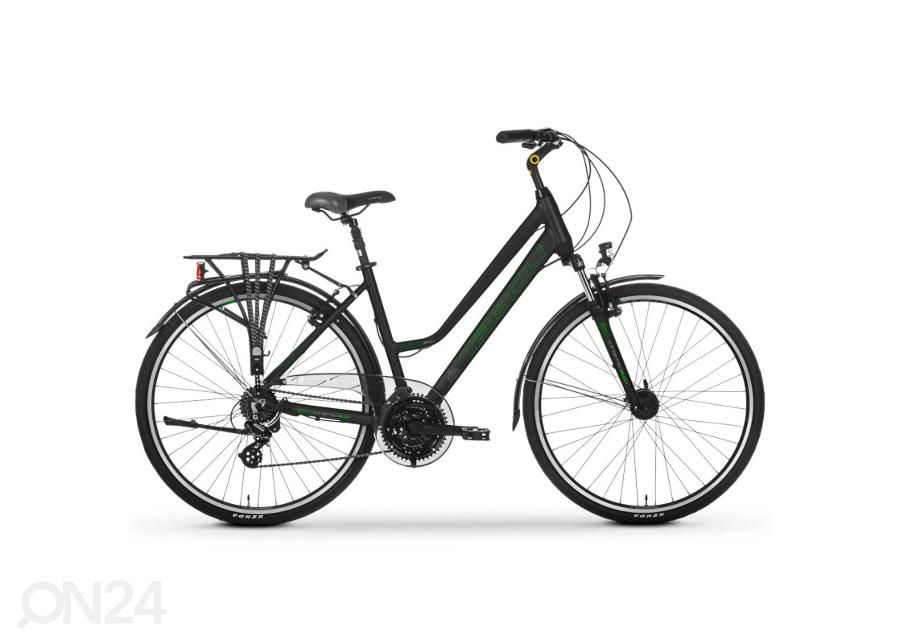 Naisten polkupyörä TABOU KINETIC 2.0 PLUS W 28" L, musta kuvasuurennos