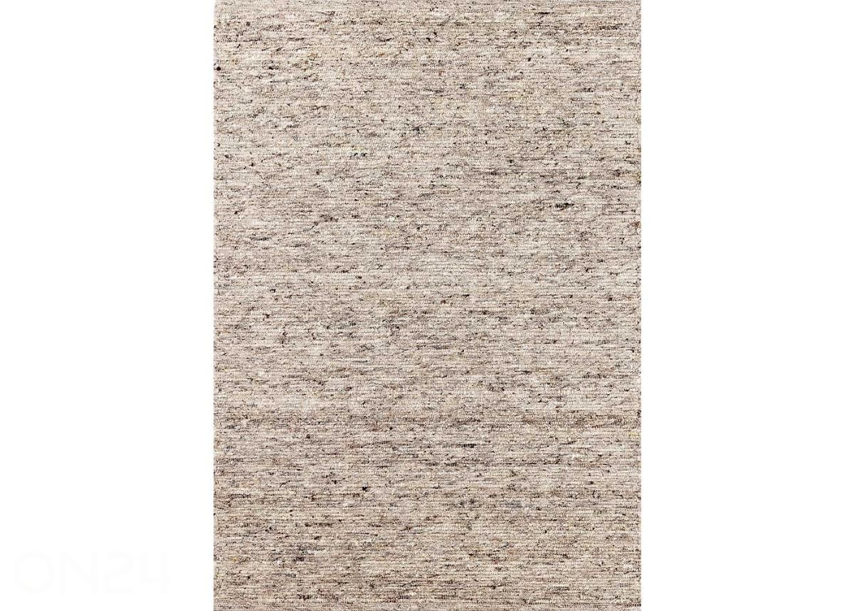 Narma käsinkudottu villamatto Hygge beige 90x160 cm kuvasuurennos