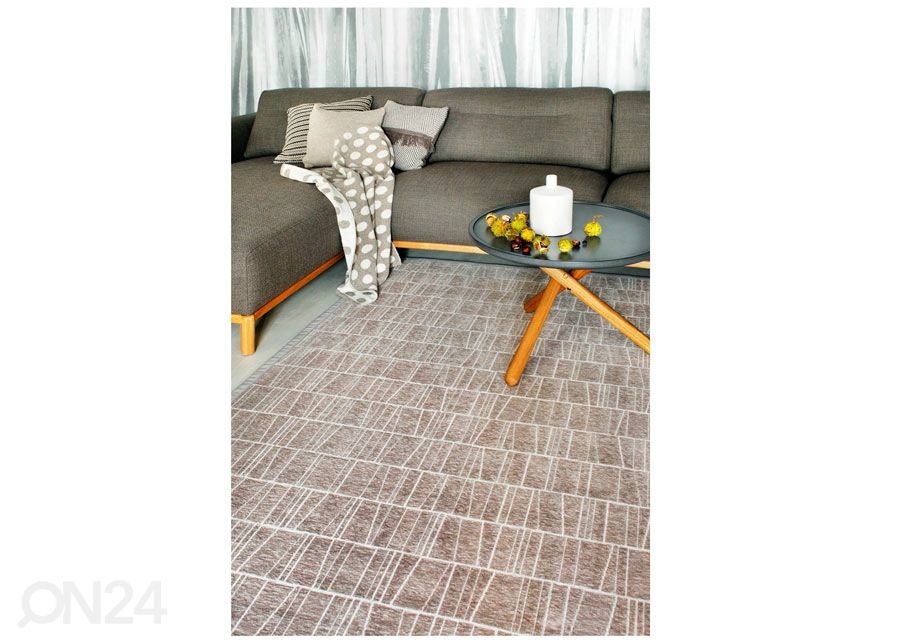 Narma smartWeave® matto Kursi beige 200x300 cm kuvasuurennos