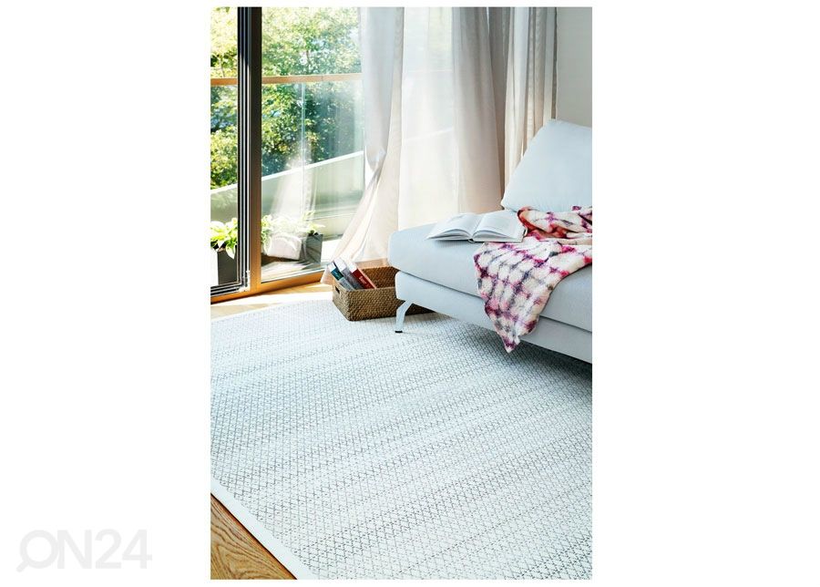 Narma smartWeave® TWIN matto Tsirgu white 100x160 cm kuvasuurennos