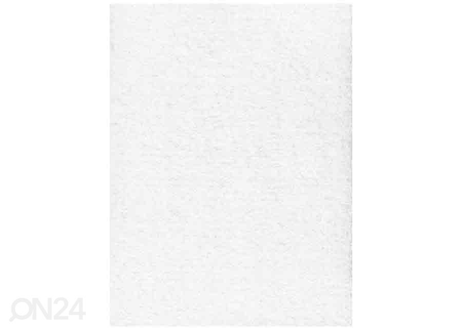 Narma velour matto Eden white 67x133 cm kuvasuurennos