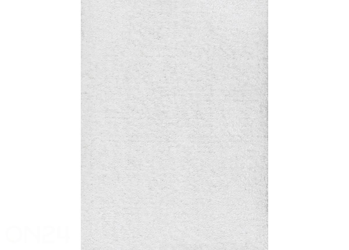 Narma velour matto Eden white 80x160 cm kuvasuurennos