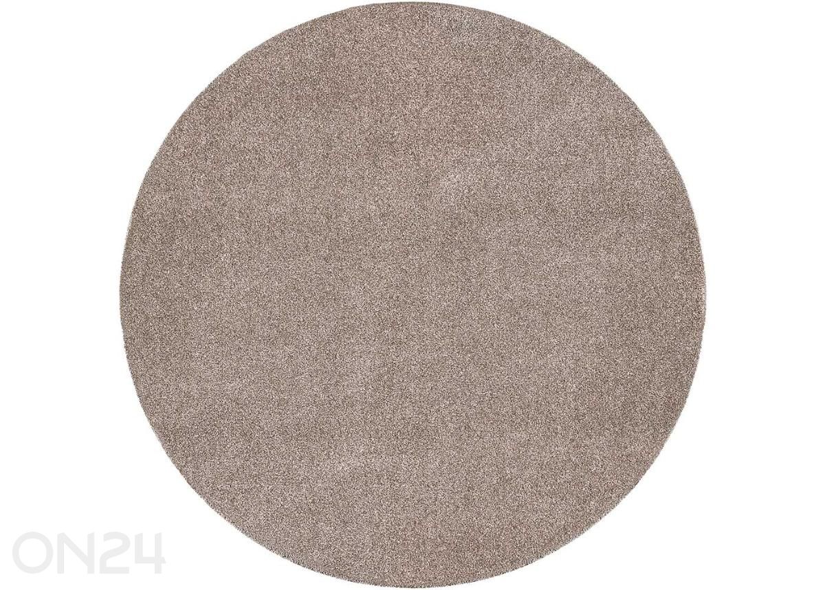 Narma velour matto Noble™ beige pyöreä Ø 133 cm kuvasuurennos