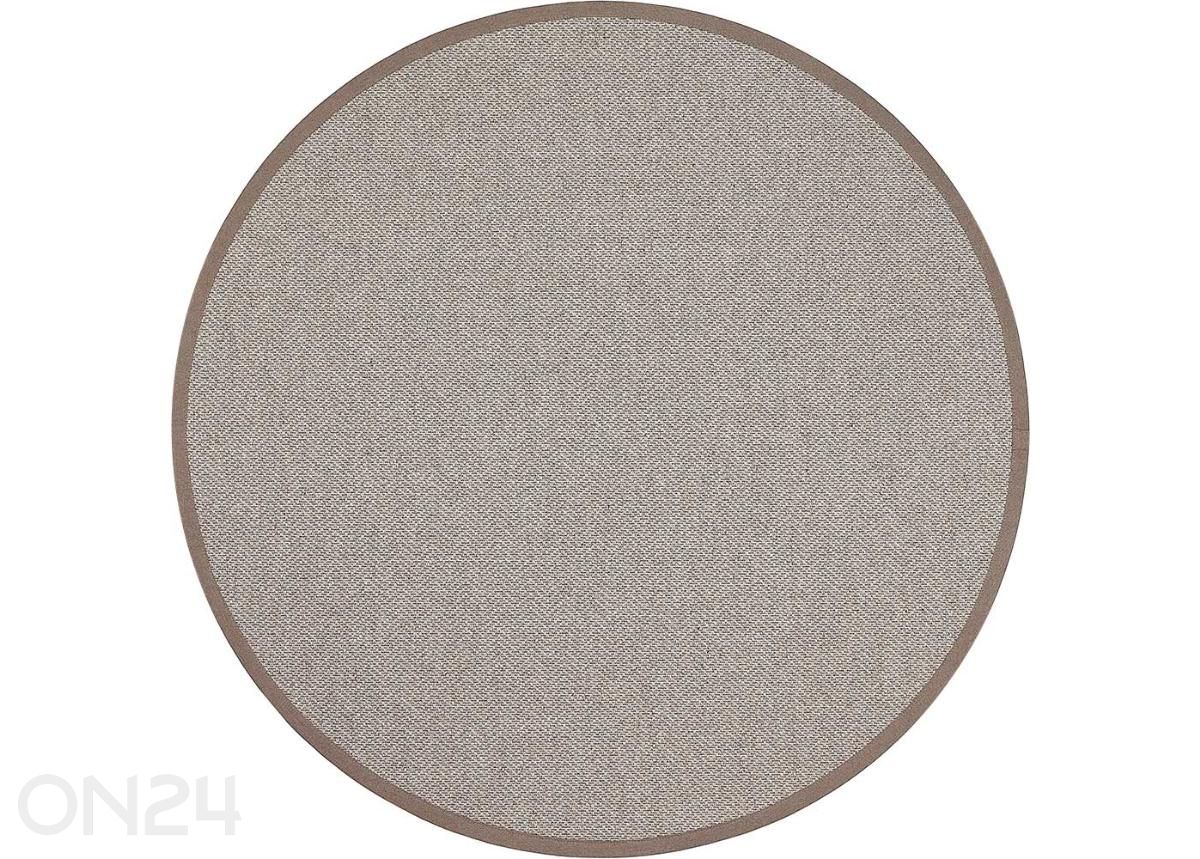 Narma villamatto Bergen™ pyöreä beige Ø 160 cm kuvasuurennos