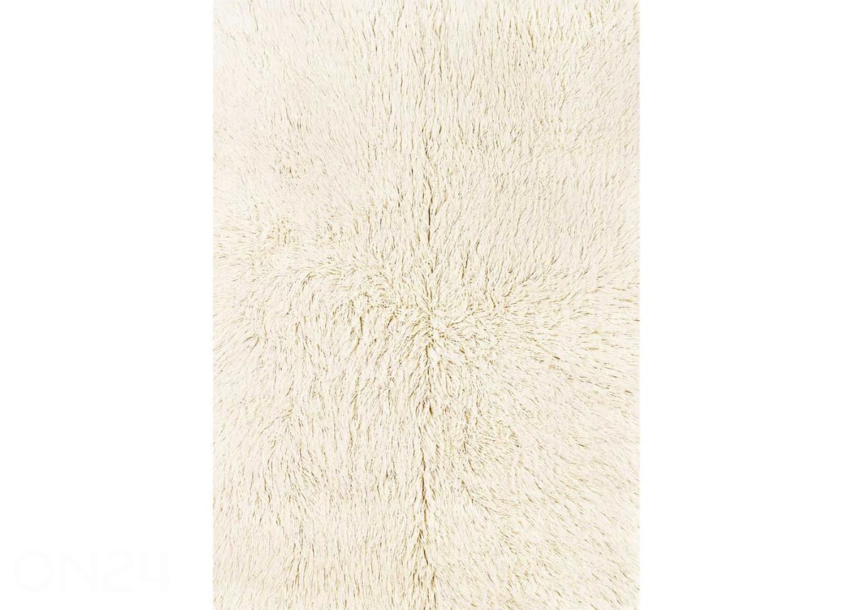 Narma villamatto Flokati white 60x120 cm kuvasuurennos