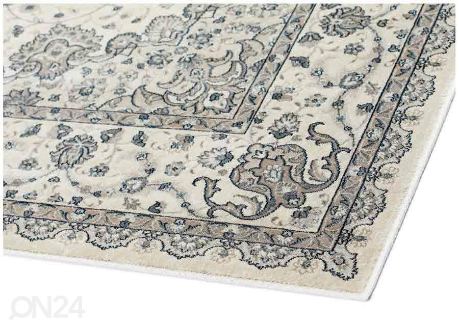 Narma viskoosimatto Fatima sand/blue 160x230 cm kuvasuurennos