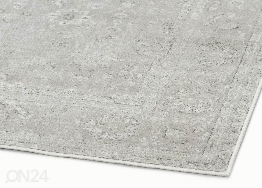 Narma viskoosimatto Maya silver 65x135 cm kuvasuurennos