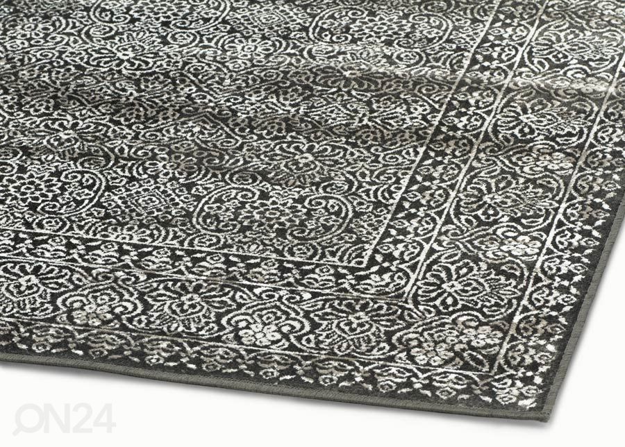 Narma viskoosimatto Orient carbon 133x190 cm kuvasuurennos