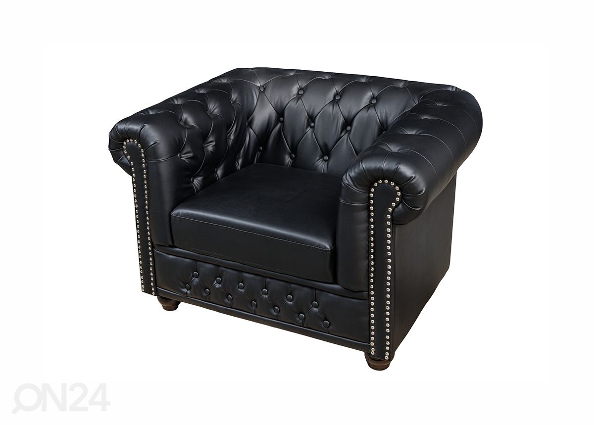 Nojatuoli Chesterfield kuvasuurennos