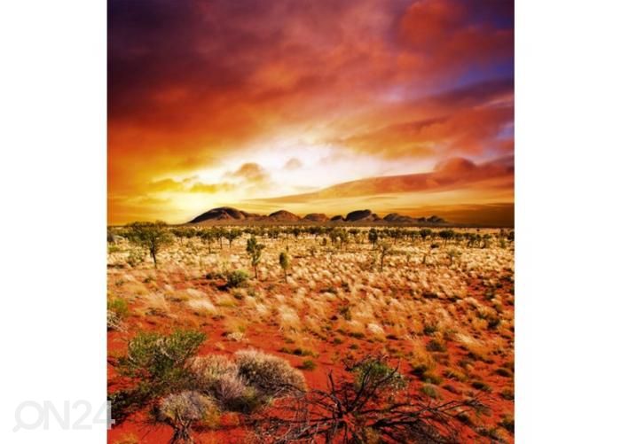 Non-woven kuvatapetti Australian landscape 225x250 cm kuvasuurennos