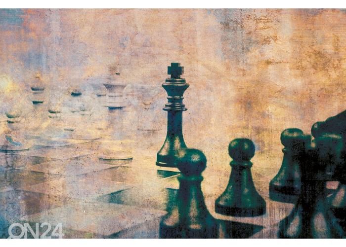Non-woven kuvatapetti Chess Abstract 150x250 cm kuvasuurennos