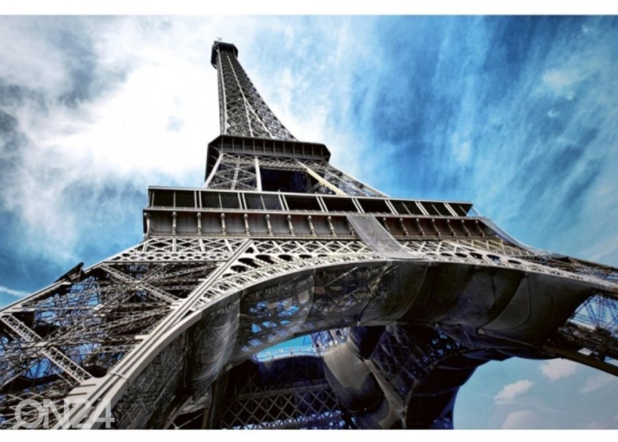 Non-woven kuvatapetti Eiffle tower 150x250 cm kuvasuurennos