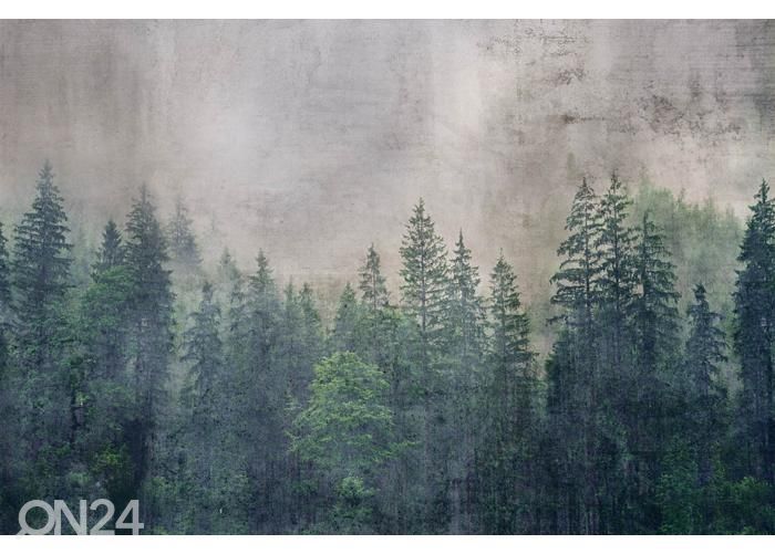 Non-woven kuvatapetti Forest Abstract 150x250 cm kuvasuurennos