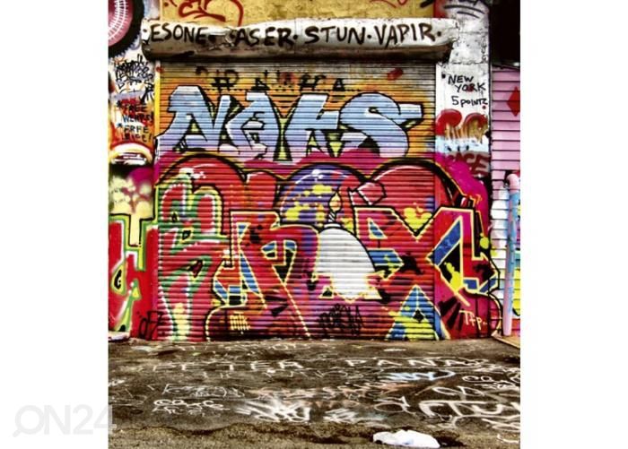 Non-woven kuvatapetti Graffiti street 225x250 cm kuvasuurennos