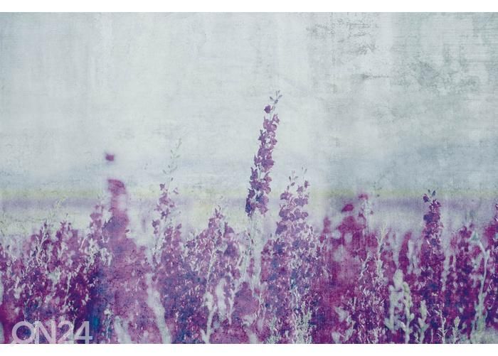 Non-woven kuvatapetti Lavender Abstract 150x250 cm kuvasuurennos