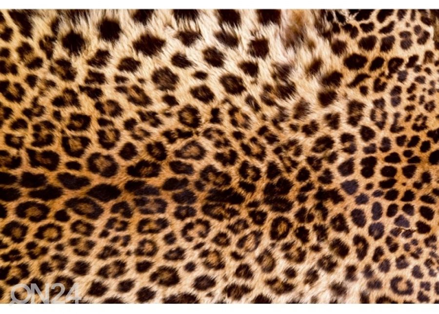 Non-woven kuvatapetti Leopard skin 150x250 cm kuvasuurennos