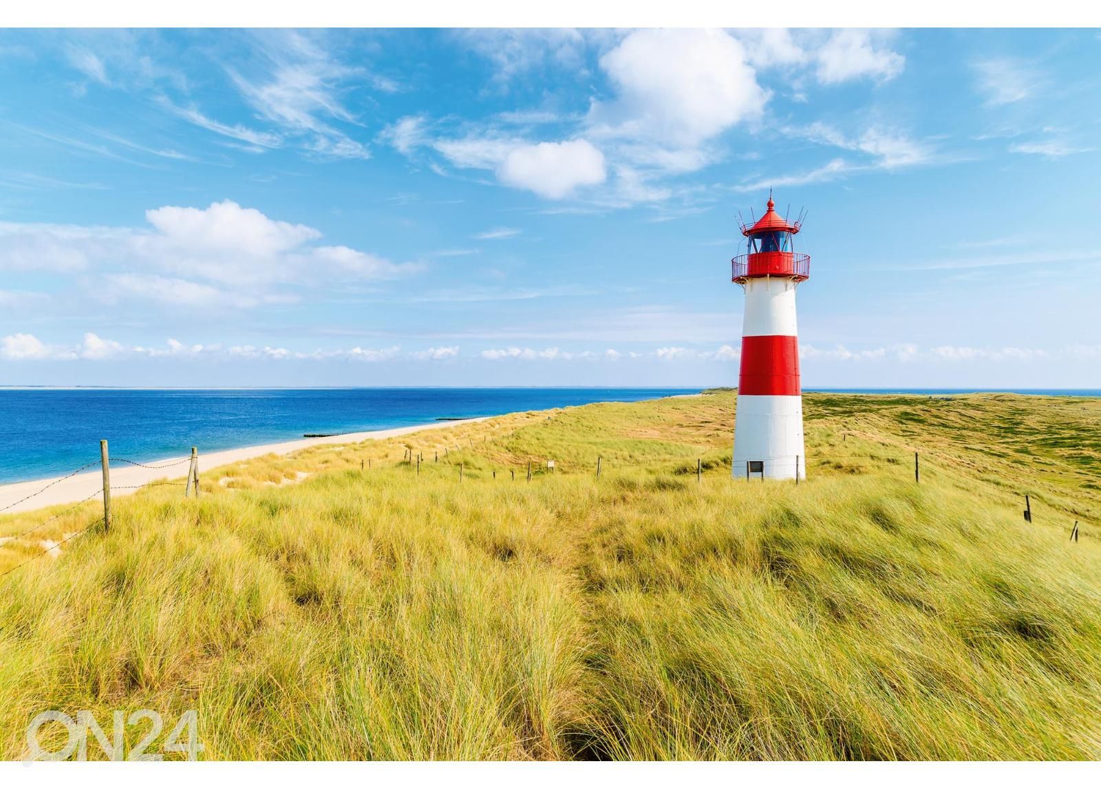 Non-woven kuvatapetti Lighthouse On The Beach kuvasuurennos