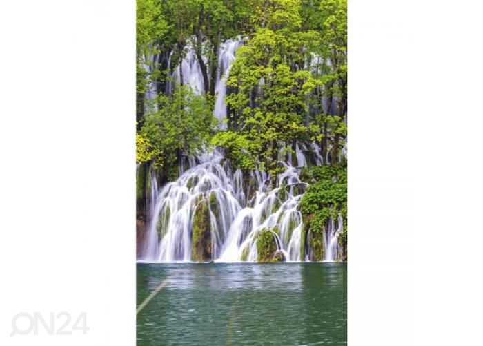 Non-woven kuvatapetti Plitvice lakes 150x250 cm kuvasuurennos