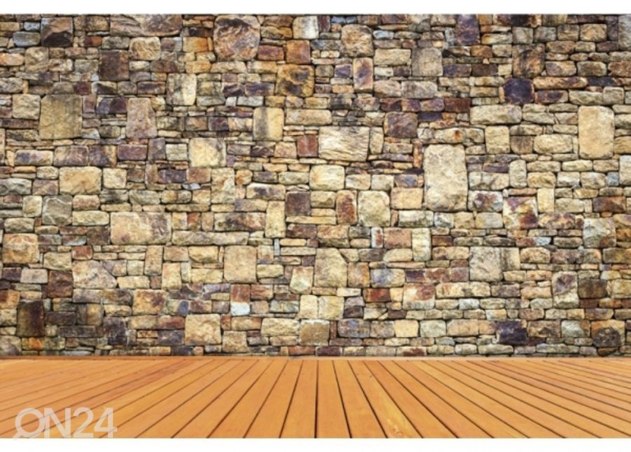 Non-woven kuvatapetti Rock wall 150x250 cm kuvasuurennos