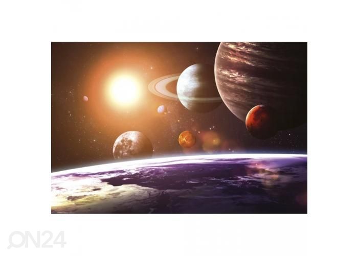 Non-woven kuvatapetti Solar system 375x250 cm kuvasuurennos