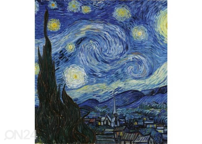 Non-woven kuvatapetti Starry night 225x250 cm kuvasuurennos