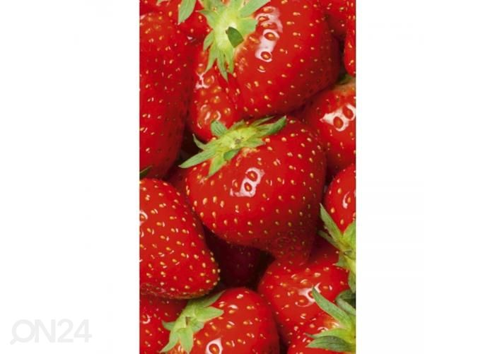 Non-woven kuvatapetti Strawberry 150x250 cm kuvasuurennos