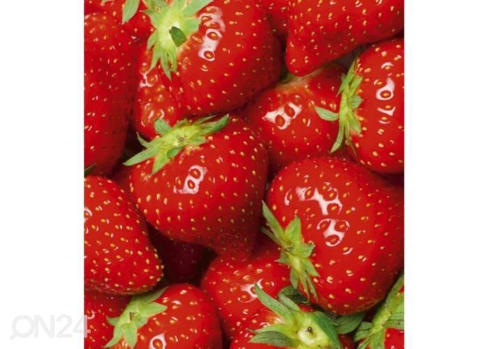 Non-woven kuvatapetti Strawberry 225x250 cm kuvasuurennos