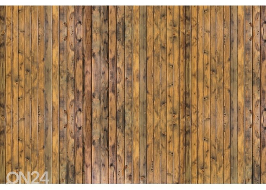 Non-woven kuvatapetti Wood plank 150x250 cm kuvasuurennos