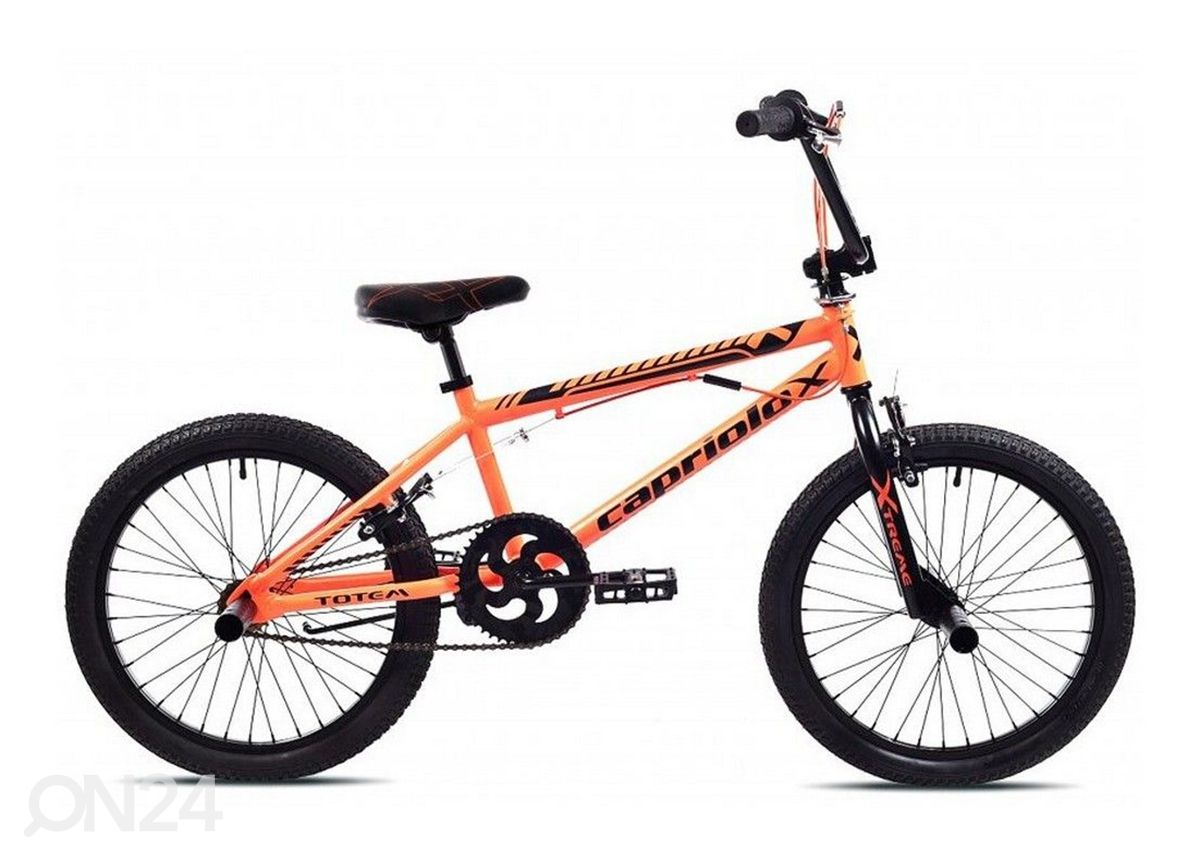 Nuorten temppupyörä BMX HT TOTEM 20", oranssi kuvasuurennos