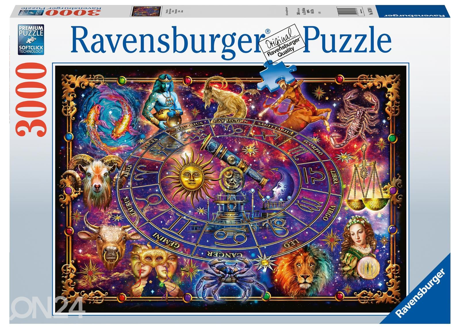 Palapeli Ravensburger Horoskooppi 3000 palaa kuvasuurennos