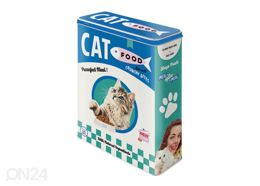 Peltipurkki Cat Food Crunchy Bites 4 L kuvasuurennos